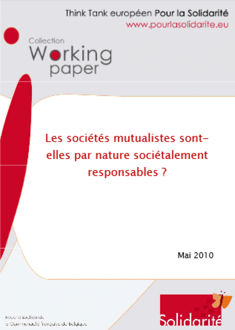 image couverture Les sociétés mutualistes sont- elles par nature sociétalement responsables ? 